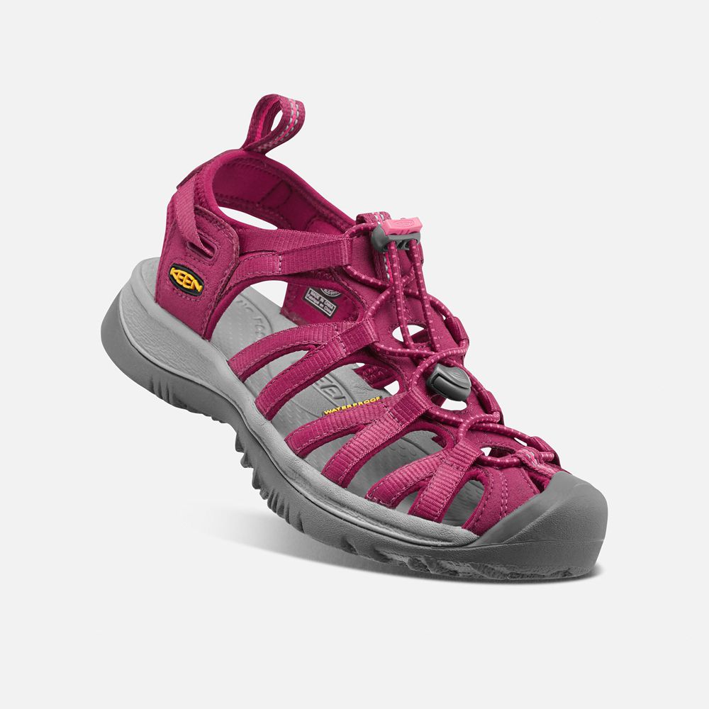 Keen Vandringssandaler Dam Röda/Orange - Whisper - 836214HDJ